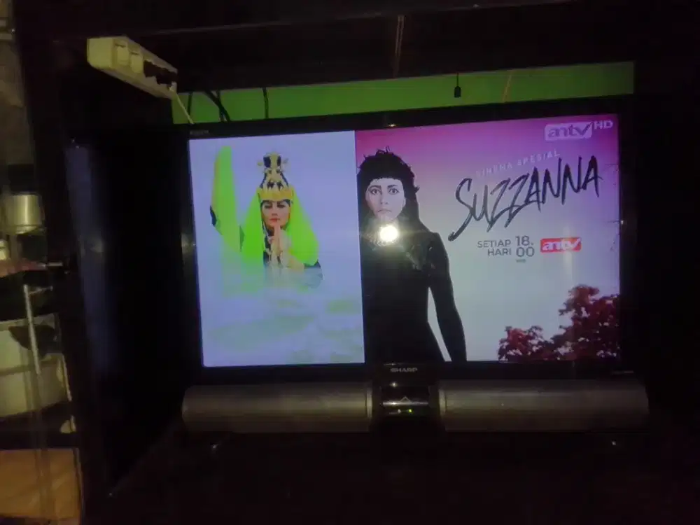 Di jual tv led 32inch merek SHAP normal