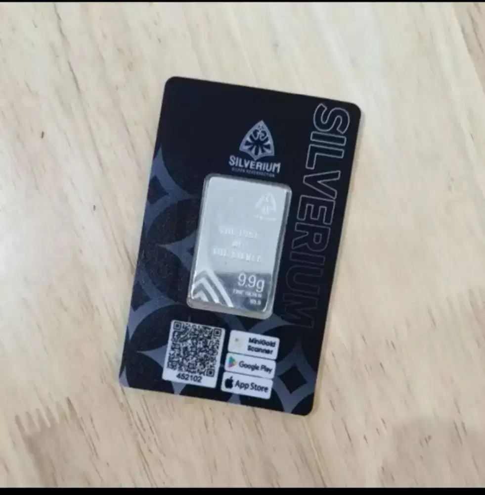 Logam mulya perak murni mulai 3.3gr bersertifikat sni investasi halal