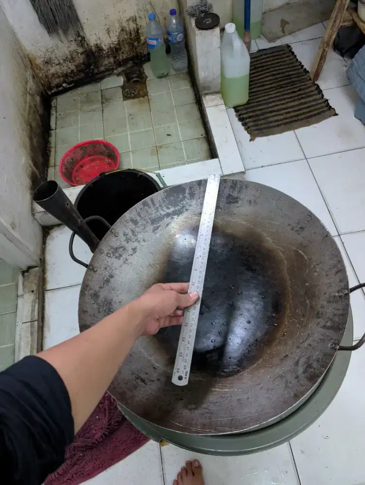 wajan dan panci bekas nasi goreng jual murah cuci gudang