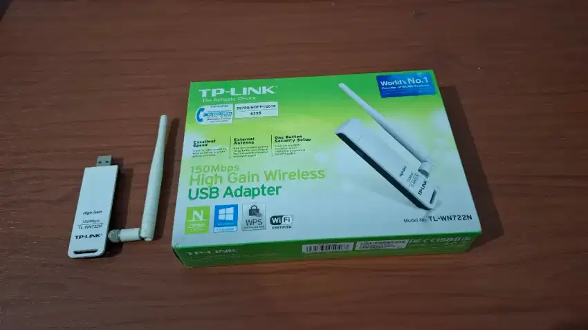USB adapter Computer PC (Alat penerima WIFI INTERNET)