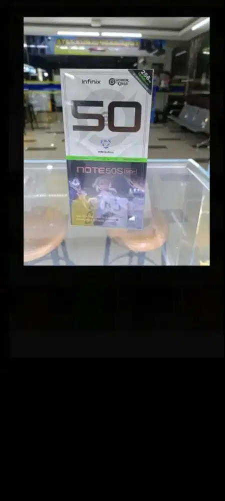 Infinix note 50S 5G plus 8/256 layar lengkung
