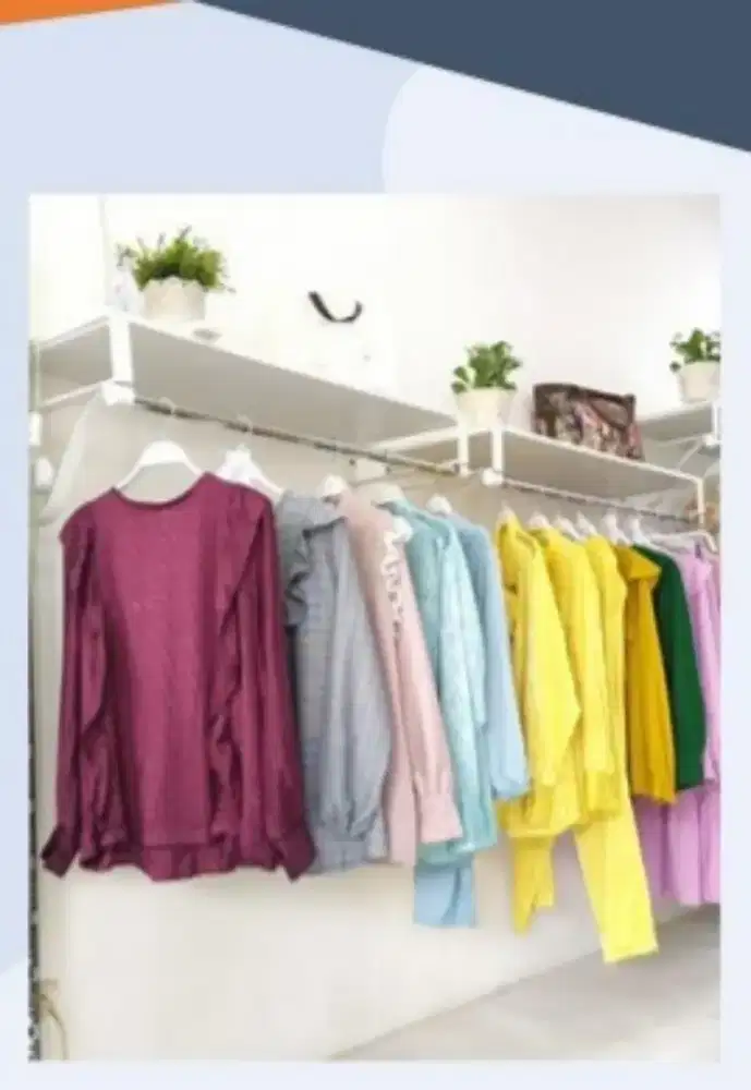 Rak Baju Rak Display Pakaian Butik