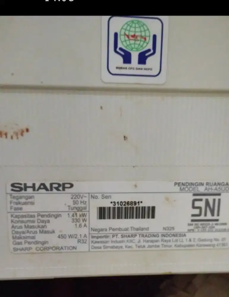 jual ac second hemat listrik