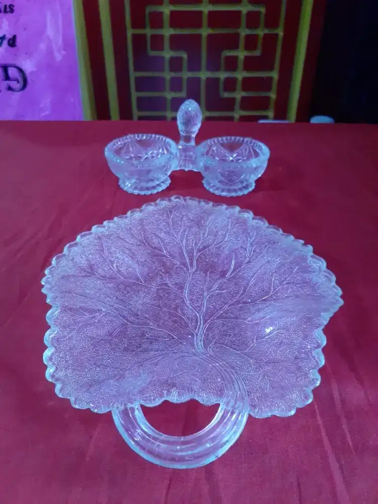 Tempat Permen Jaman Dulu Gelas Kaca