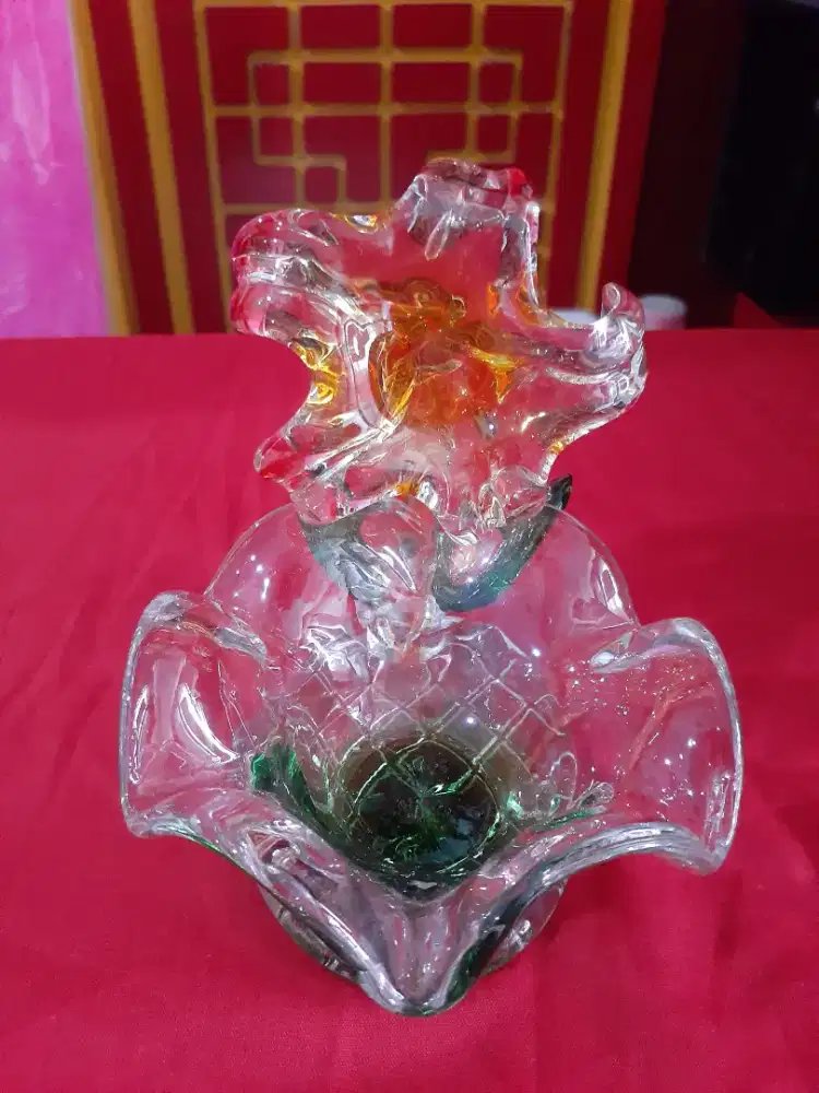 Tempat Permen Motif Bunga