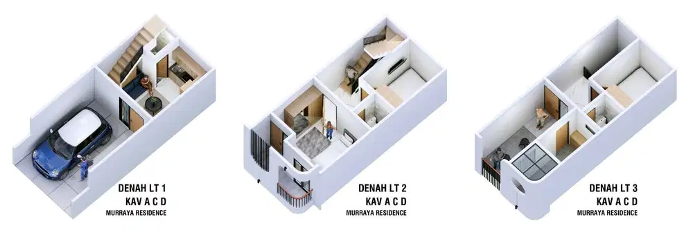 Rumah Indent Dalam Cluster Di Matraman Jakarta Timur