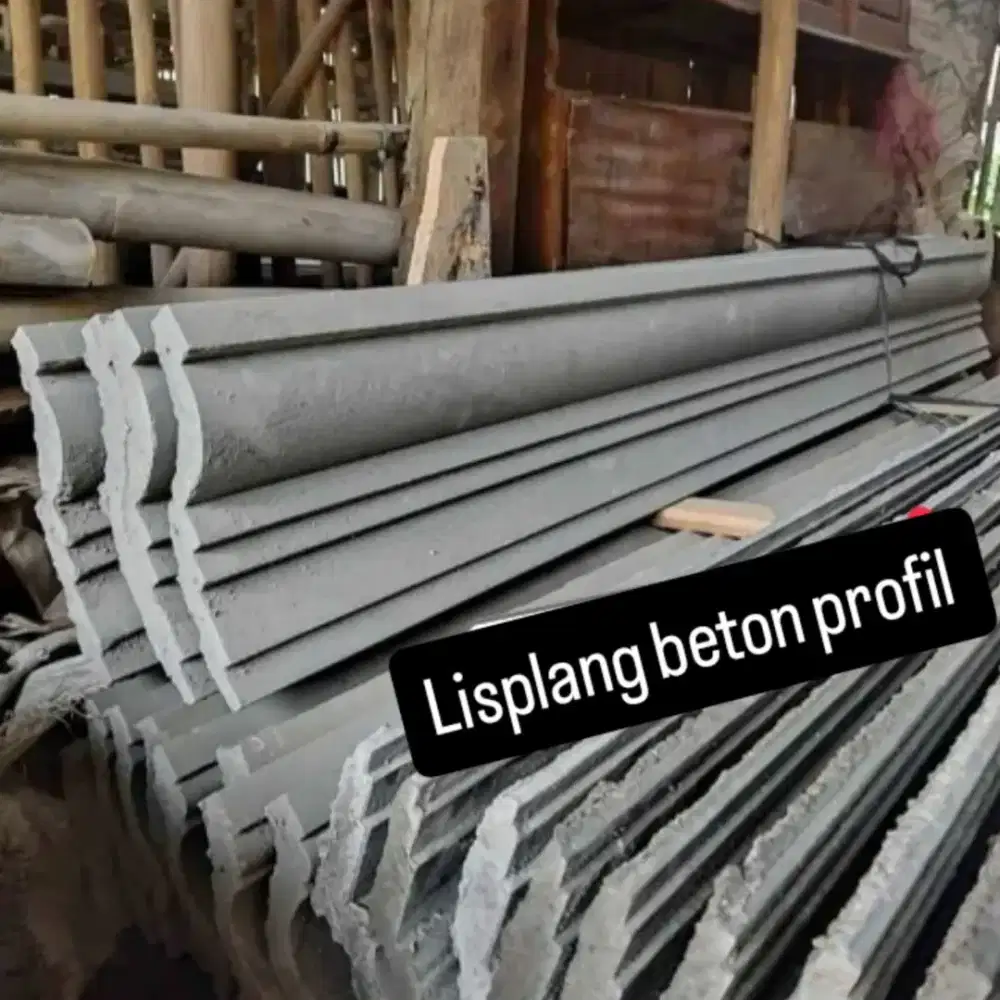 Profil beton relief beton instan