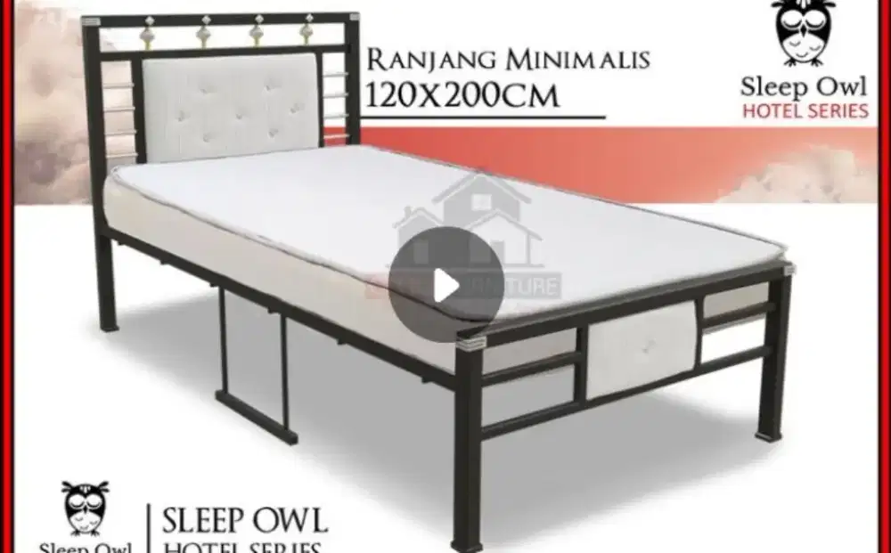 Ranjang besi 120x200