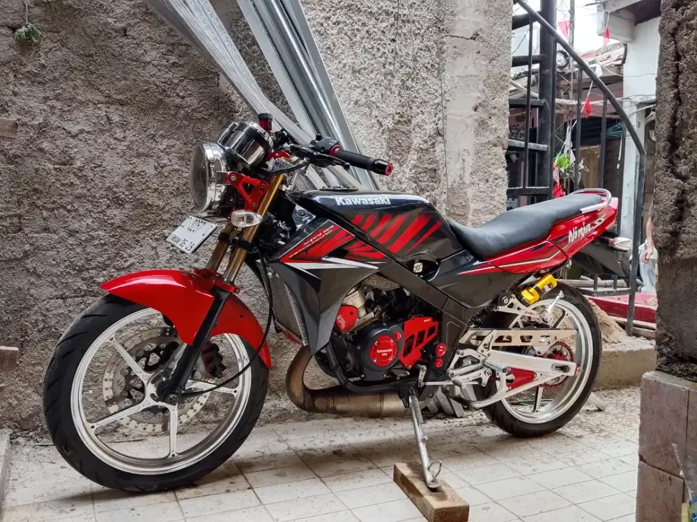 Ninja R Converse Ss sudah full. Variasi