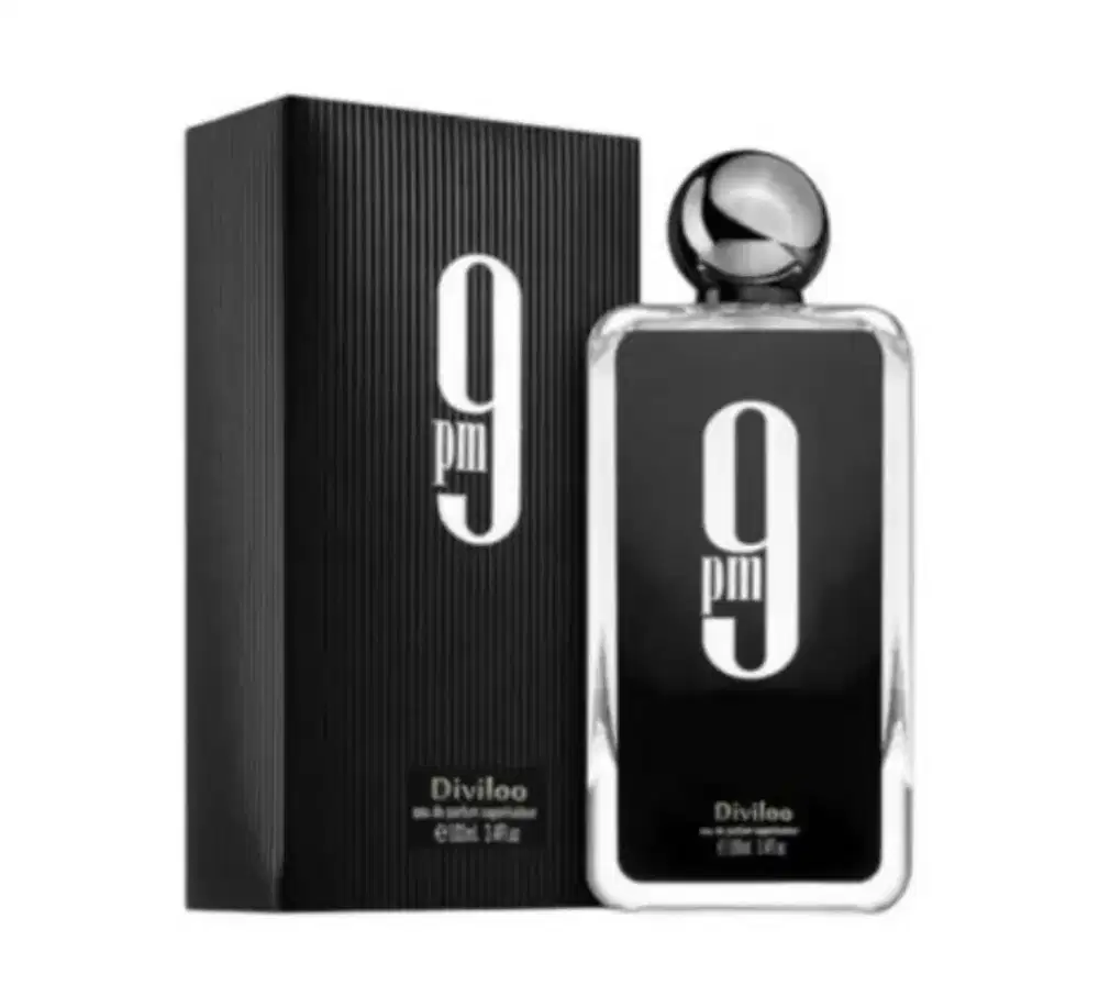 Parfume afnan 9pm black isi 100mli