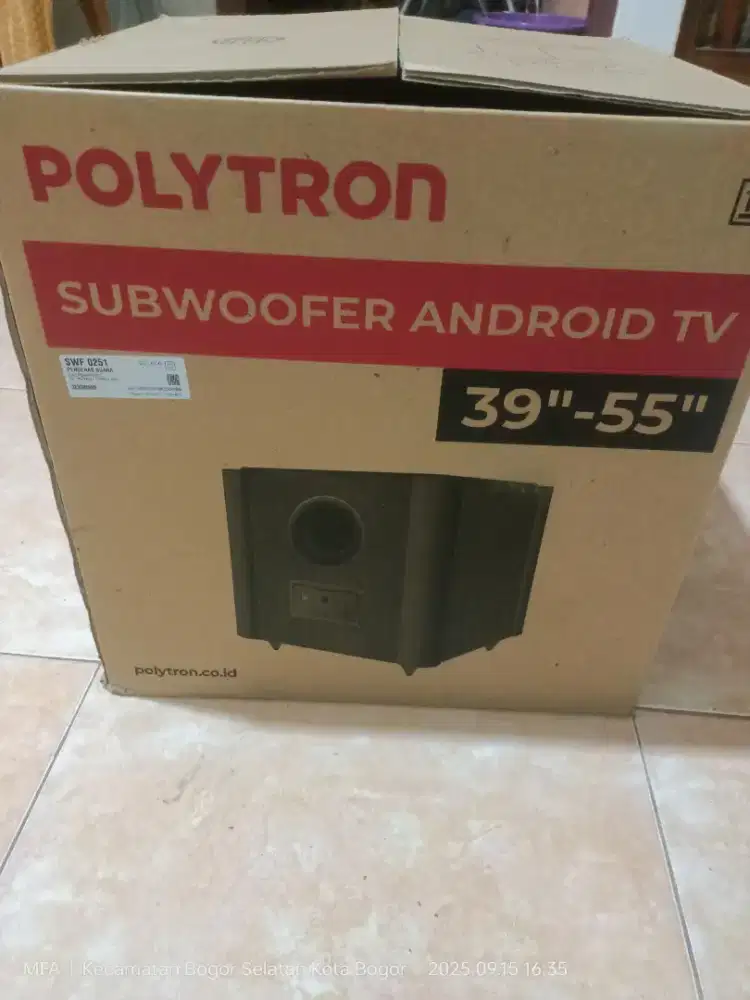 SUBWOOFER POLYTRON SWF0251