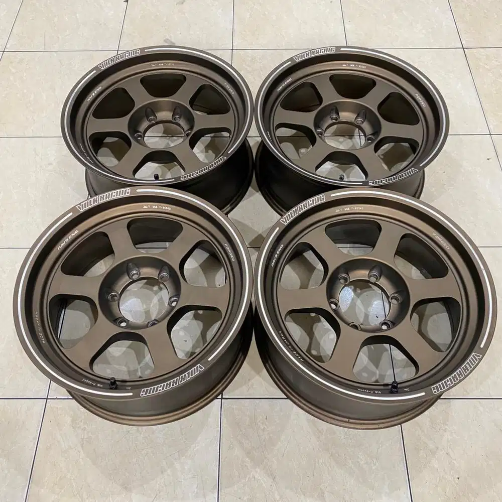 Japan Volkrays TE37XT Ring 18 6x139 Velg Original Ori Jepang JDM R18