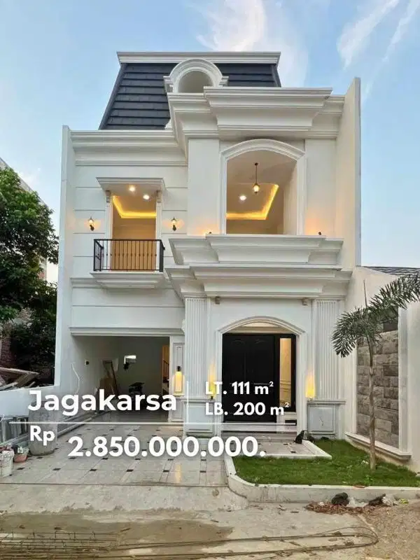 Jual Rumah American Classic Siap Huni Di Jagakarsa Jakarta
