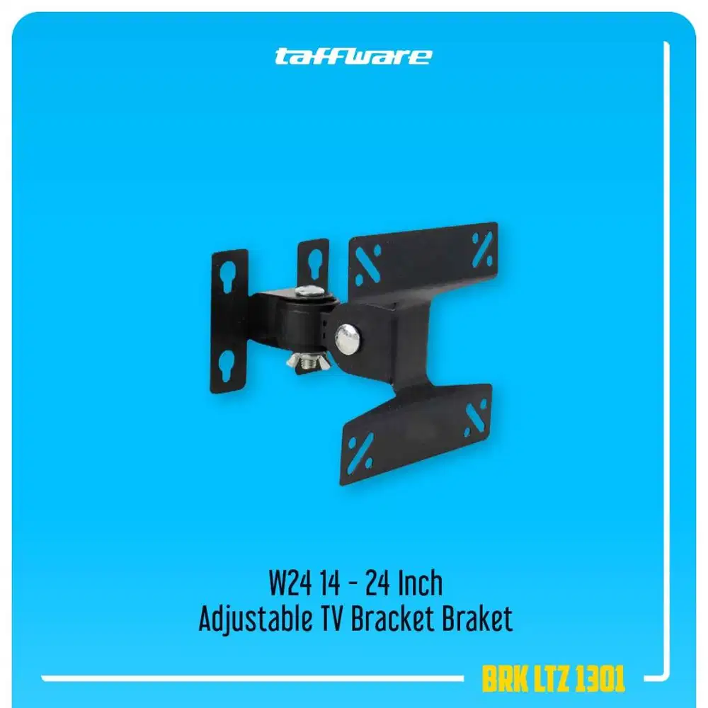 Taffware W24 14 - 24 Inch Adjustable TV Bracket Braket