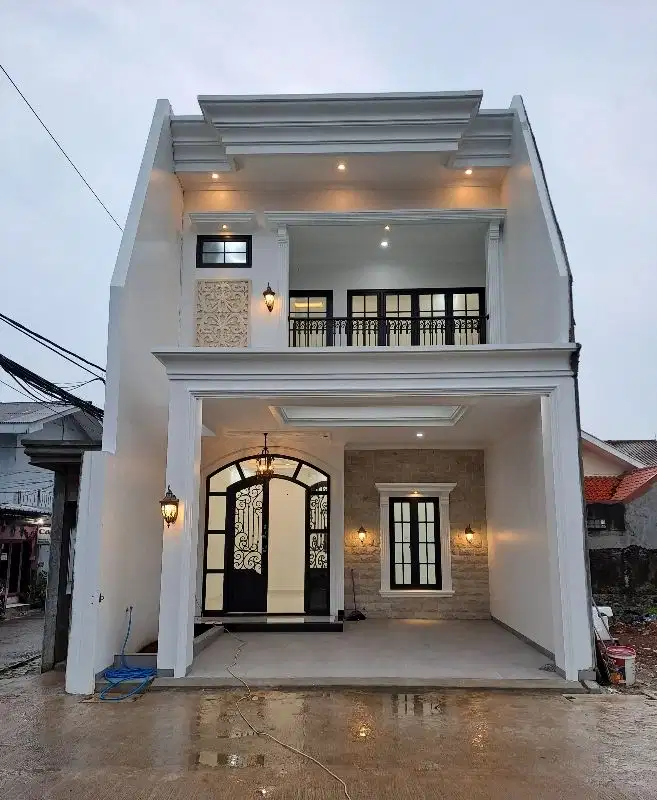 Jual Rumah Classic Modern Dekat Gerbang Toll Cijago Kukusan Beji Depok