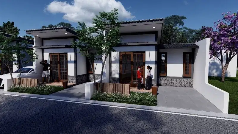 Rumah Asri dengan Desain Minimalis