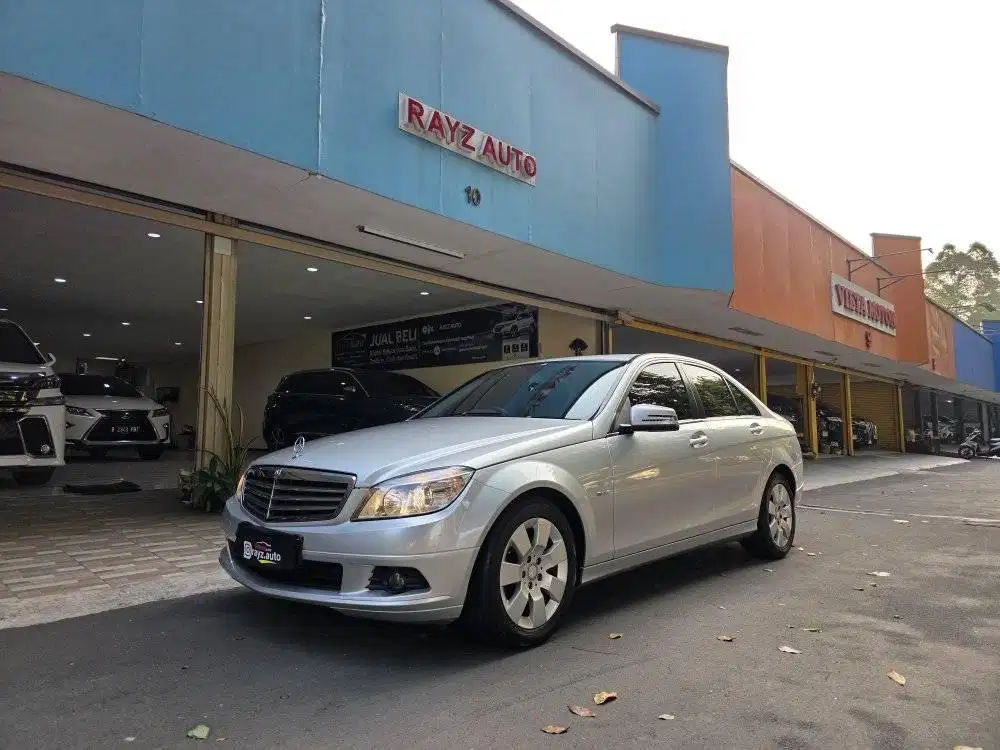 Mercedes C200 NIK 2011 ANTIK Km 57rb CGI Silver Tgn 1 dr BARU FULL ORI