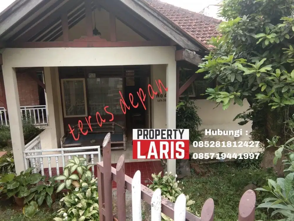Dijual Rumah dalam Komplek Balitvet Tajur, Bogor