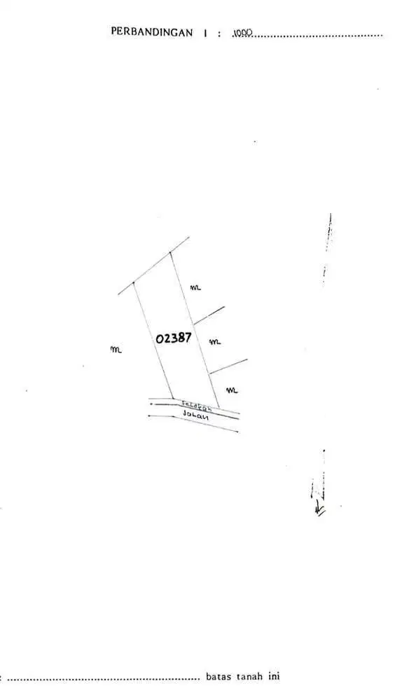 Tanah murah dekat rowo jombor