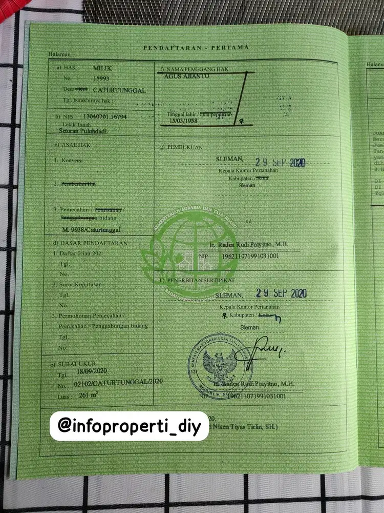 Tanah bagus di seturan area