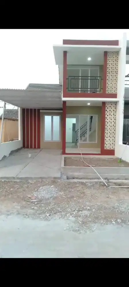 Cluster konsep mezzanine 1,5 lantai dgn balkon di Tarumajaya bekasi
