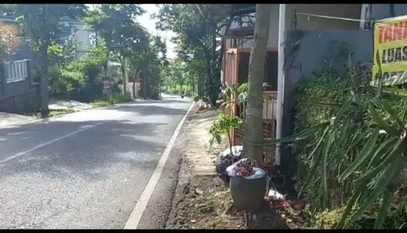 Dijual murah tanah tepi jalan aspal poros Junrejo kota Batu