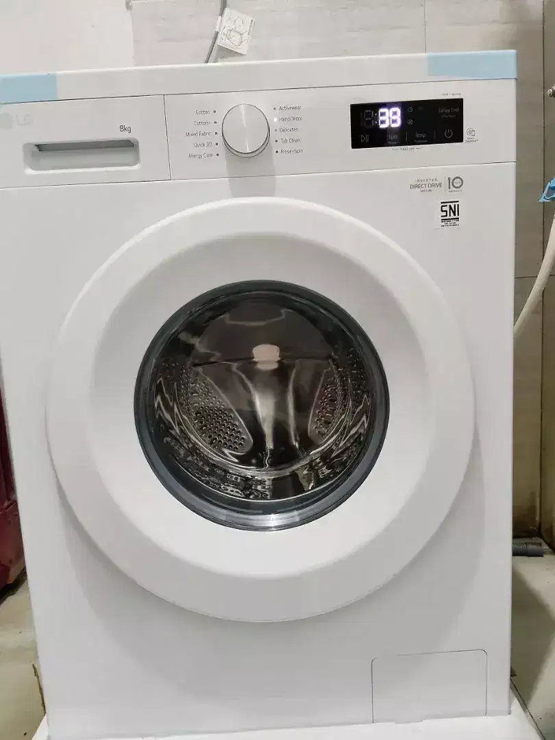 Mesin LG washing machine front loading 1 tabung