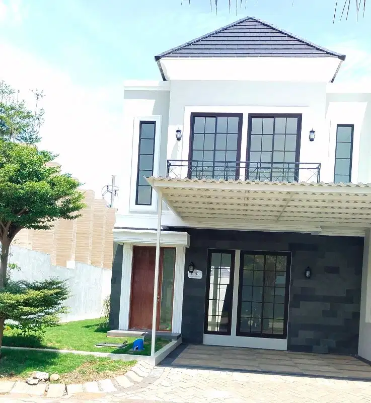 RUMAH MURAH JALAN UTAMA  DP 0 FREE BIAYA  DEKAT KAHURIPAN SIDOARJO