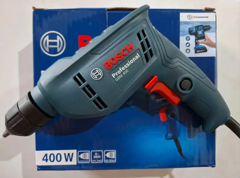 Baru Bosch gbm 400 mesin bor listrik profesional rotary drill