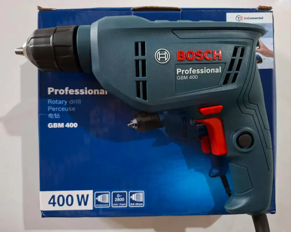 Baru Bosch gbm 400 mesin bor listrik profesional rotary drill