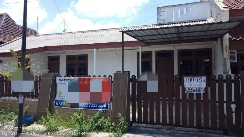dijual rumah di jajar itung tanah
