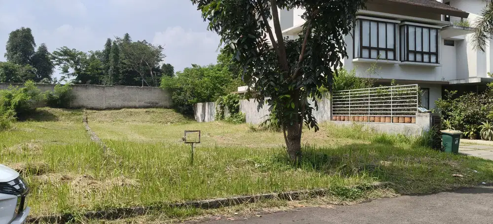 Tanah kavling siap bangun di dalam komplek