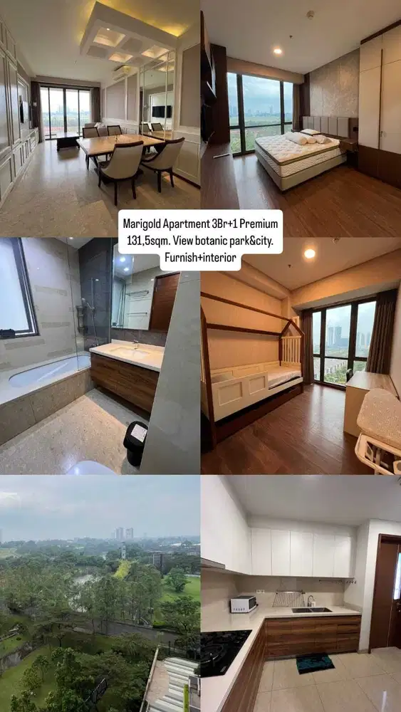 DiJUAL Apartement Mewah Marigold Navapark BSD City