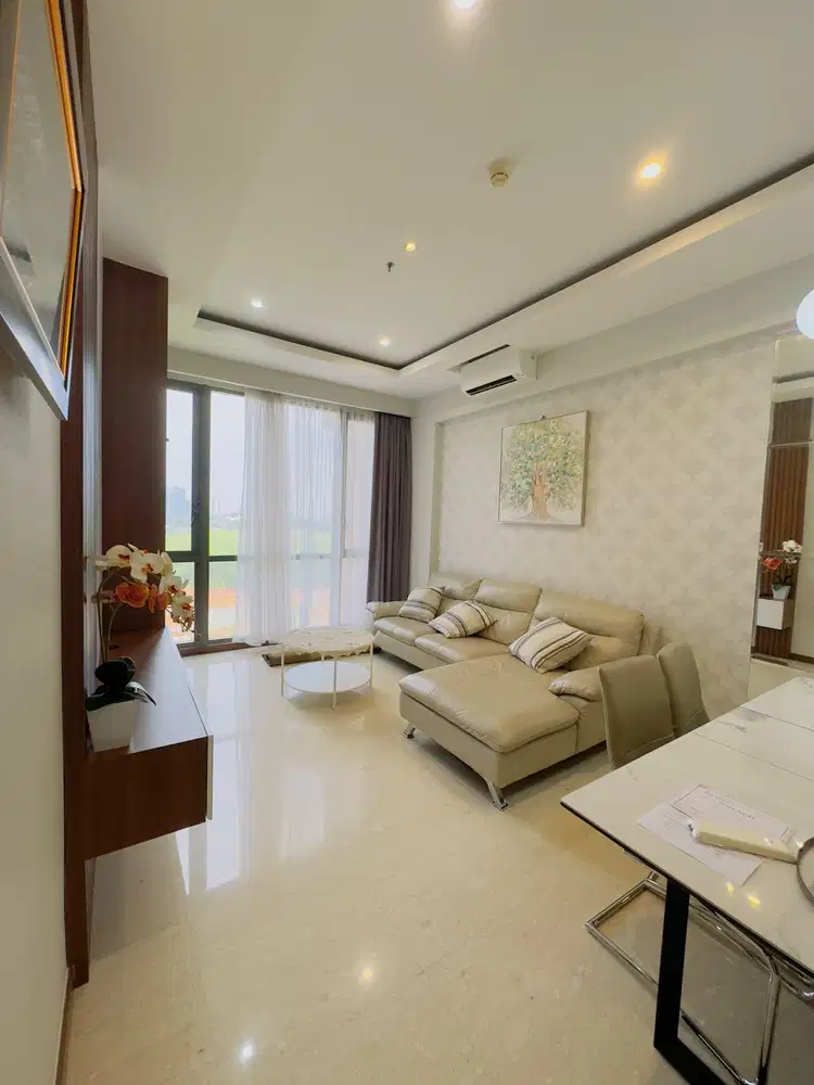 Dijual cepat Apartment 2 + 1 BR Furnished di Marigold Navapark BSD Cit