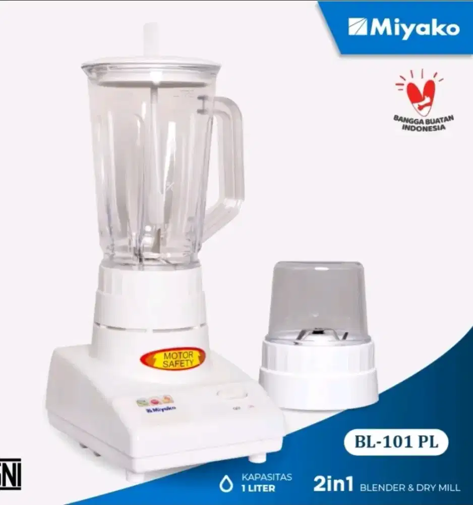 BLENDER MIYAKO 2 IN 1 MASIH BARU