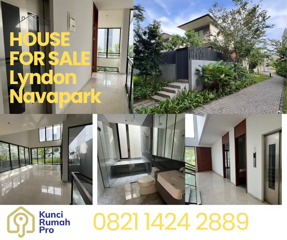 Dijual Rumah Lyndon Navapark BSD