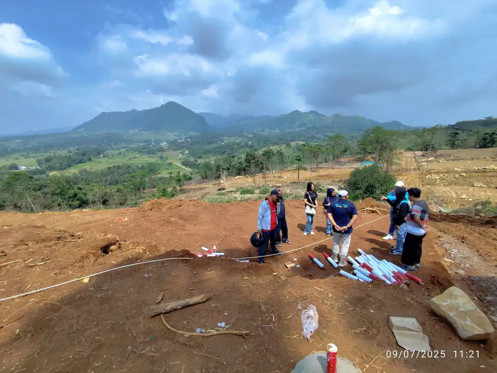 Tanah kavling murah dekat Jabodetabek nuansa alam hanjawong villas