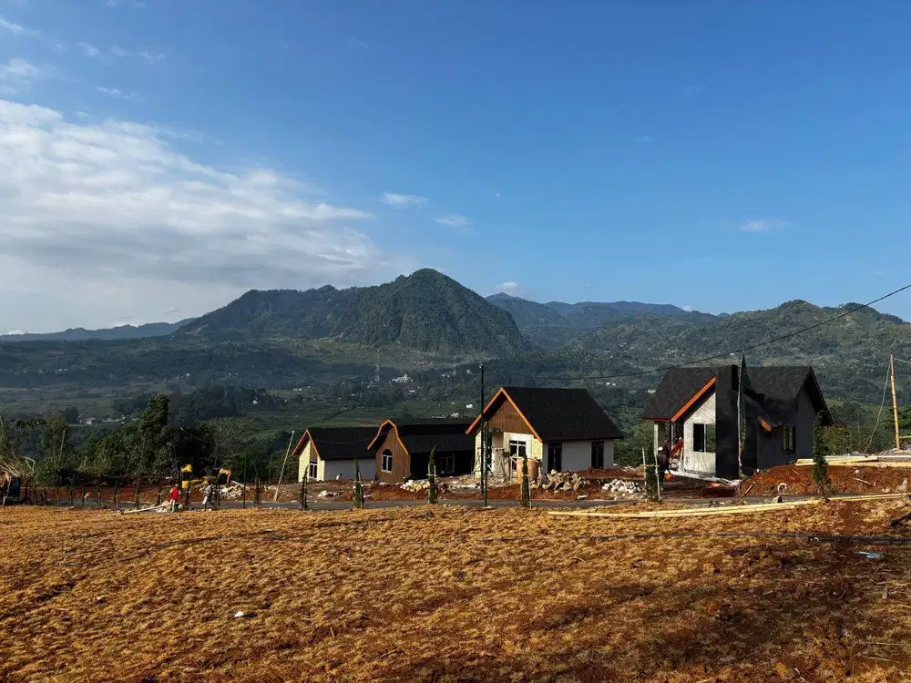 Tanah murah the hanjawong Villas konsep Eropa di bogor