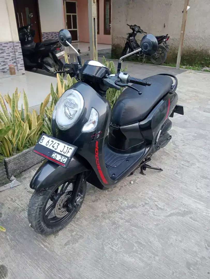Scopy Esp Cbs Kunci  Hitam Abu