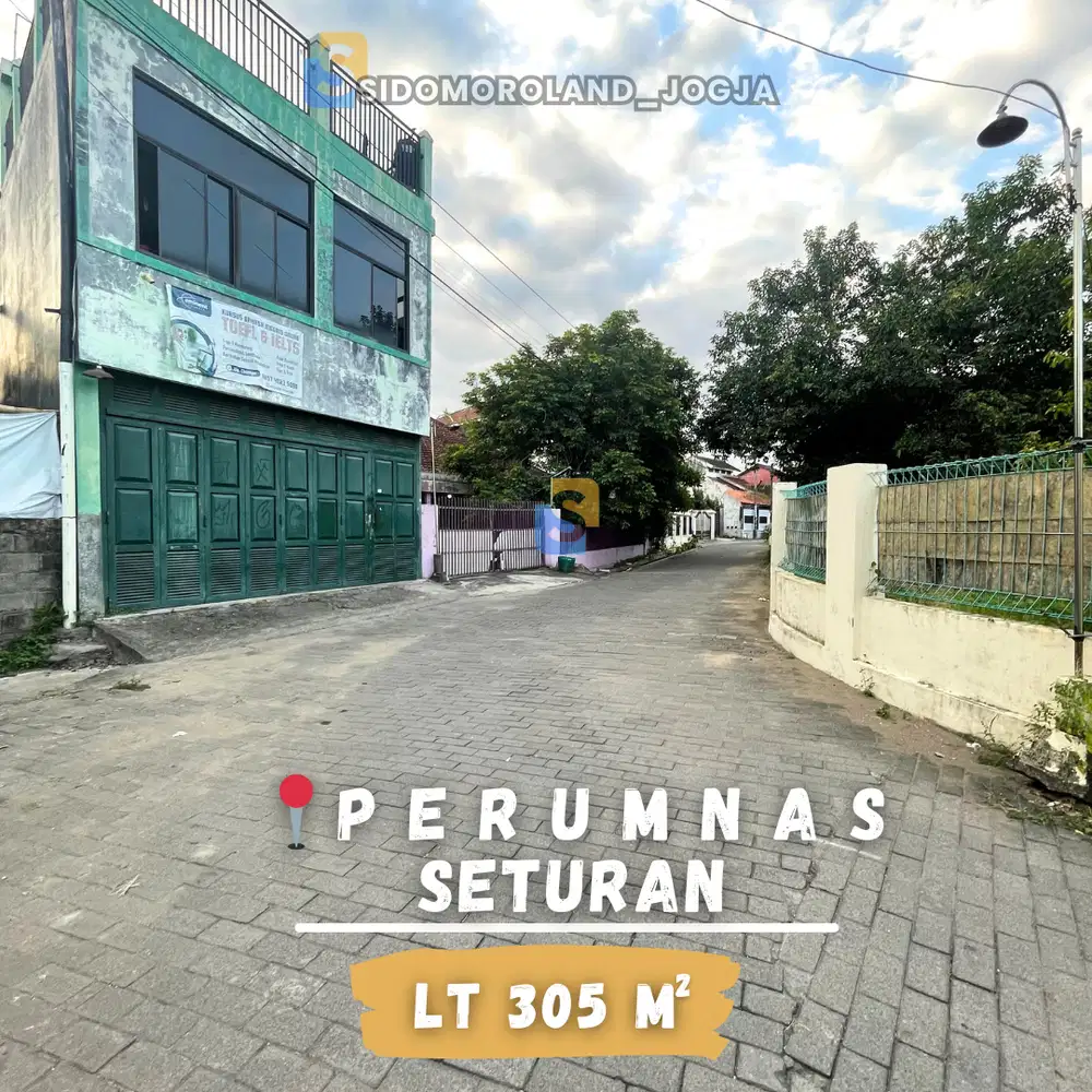 Tanah shm utk kos di perumnas seturan