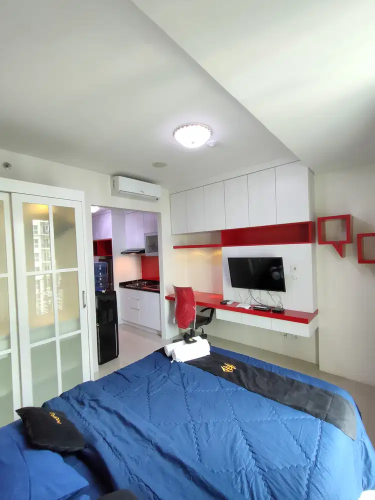 Studio Apartemen lantai 9 Tower Trembesi Woodland Park Residence