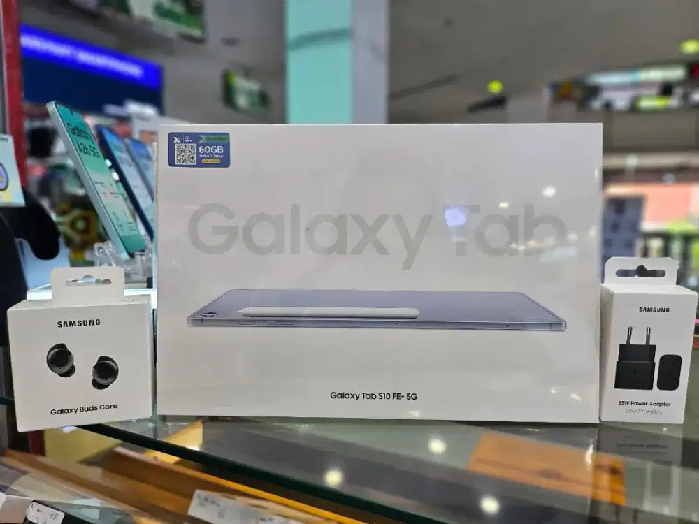 Tab S10Fe+ 5G Free Keyboard Cover n Buds Core