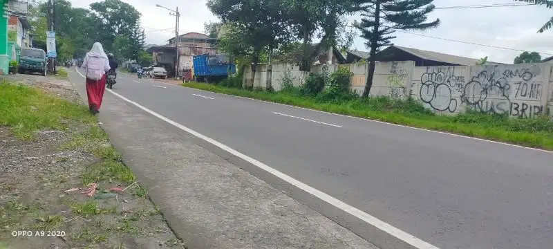 Tanah 1,5jt Pakis Poros Jalan Provinsi dekat Bandara Abd Saleh