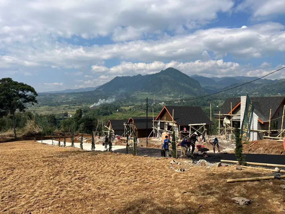 Tanah kavling shm bisa di bangun Villa dekat jakarta