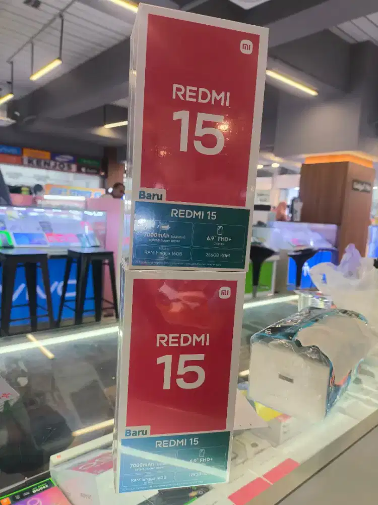 XIAOMI REDMI 15 8/256 NEW GARANSI RESMI