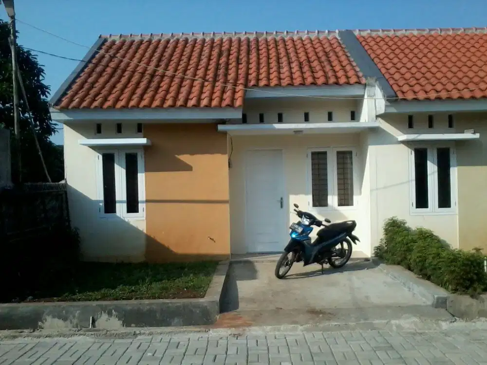 Cuci Gudang 1 unit terakhir rumah dalam cluster dekat Stasiun Citayam