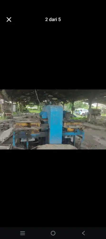 Mesin press paving hidrolik