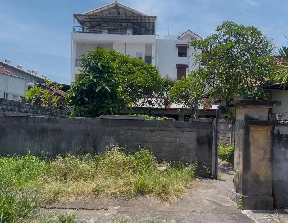 Tanah cantik kawasan jl tukad Batanghari renon denpasar