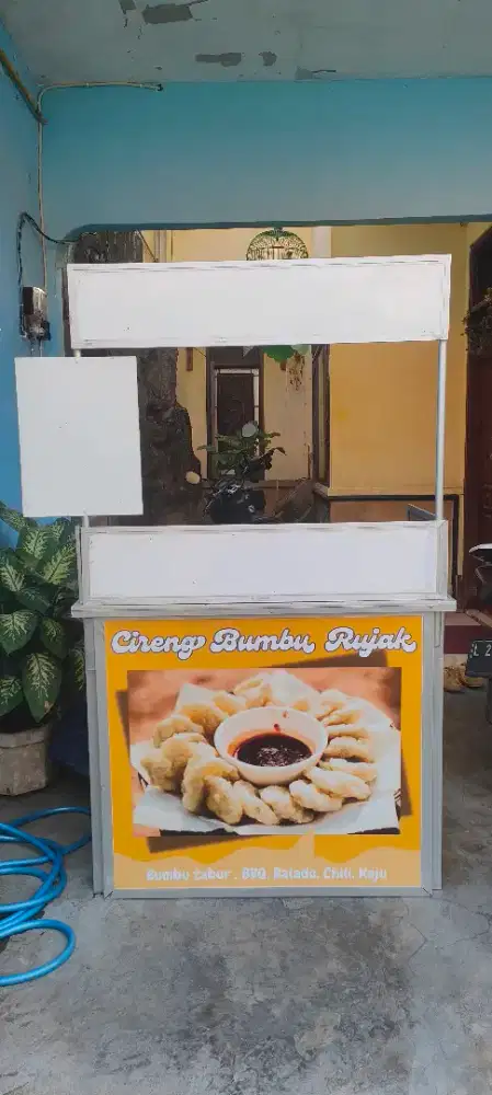 Booth Rombong jualan portable (bisa bongkar pasang)