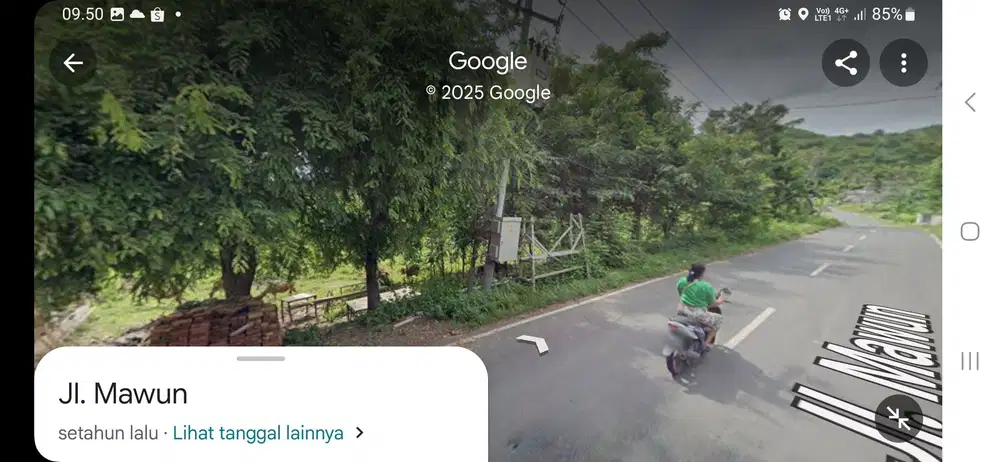 Tanah lokasi premiun pinggir jalan utama